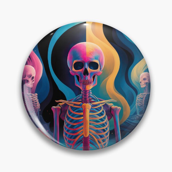 Item preview, meditating skeleton designed and sold by ururuty.
