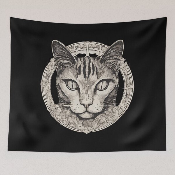 Item preview, symbolism cat art pt6 designed and sold by cloudzer0000.