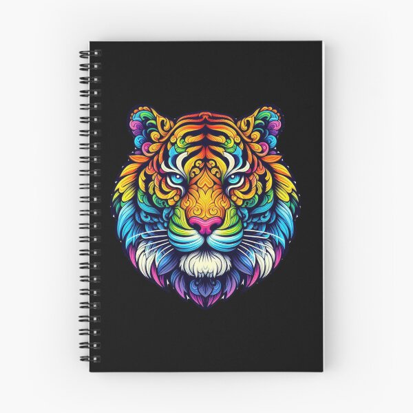 Item preview, Rainbow Tiger  designed and sold by Myra365Art.