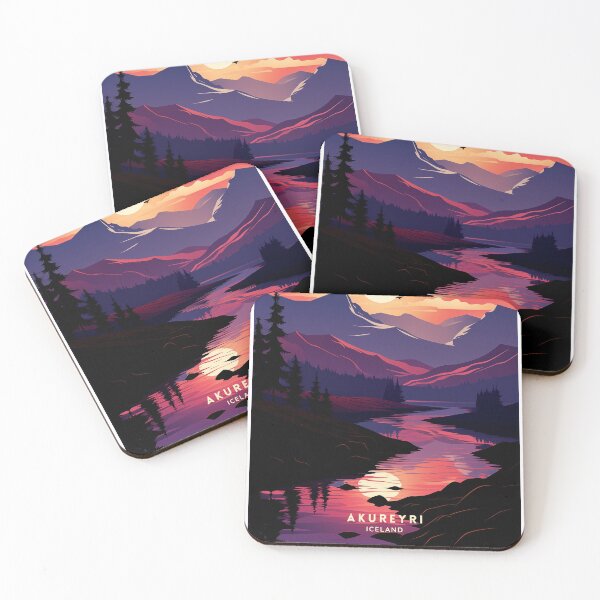 Item preview, Akureyri Aura: Iceland designed and sold by NeuralVibe.