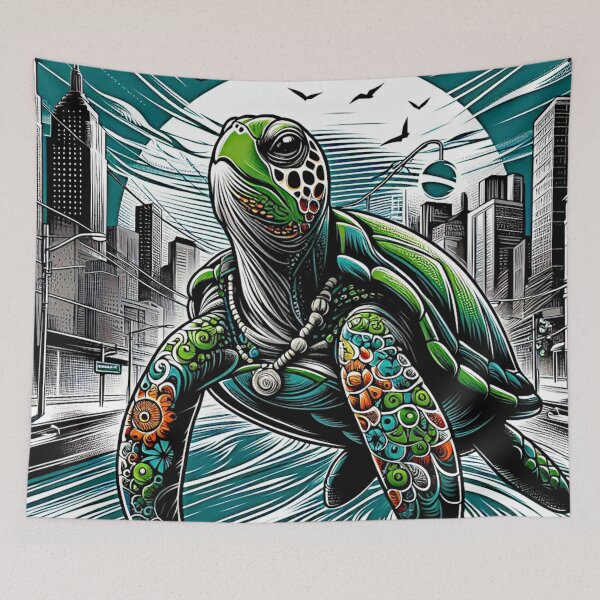 Item preview, turtle designed and sold by F4Fartbot.