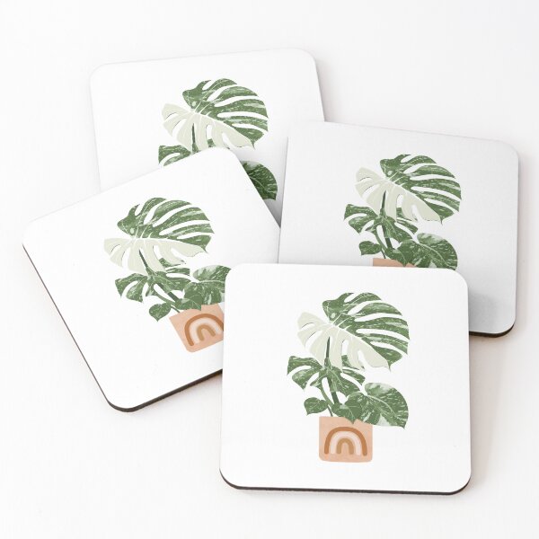 Item preview, Monstera Variegated Half Moon Plant   designed and sold by Christine  Briggs.