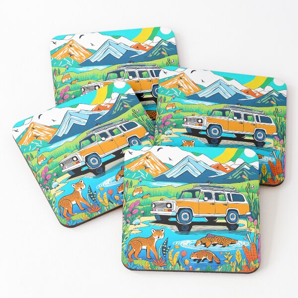 Item preview, Voyage into the Vibrant Wild designed and sold by AstridOfficial.