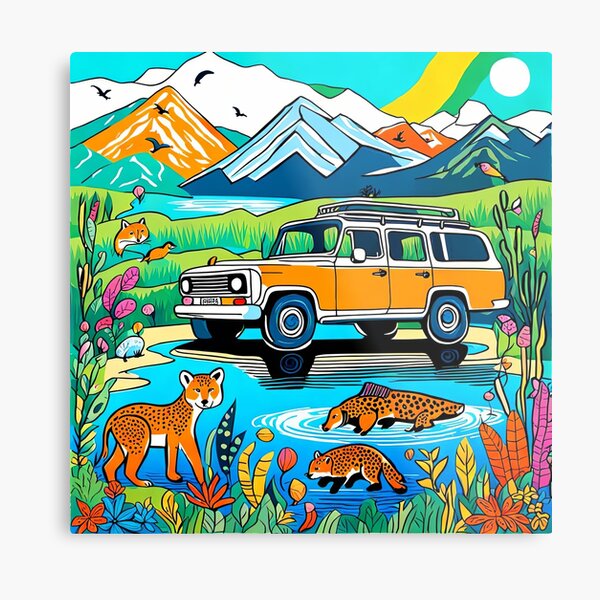 Item preview, Voyage into the Vibrant Wild designed and sold by AstridOfficial.