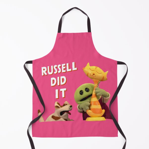 Item preview, Russell Did It Mona's Mishap: Nanalan Blaming Russell for the Broken Cat Statue designed and sold by FEBRICAST.