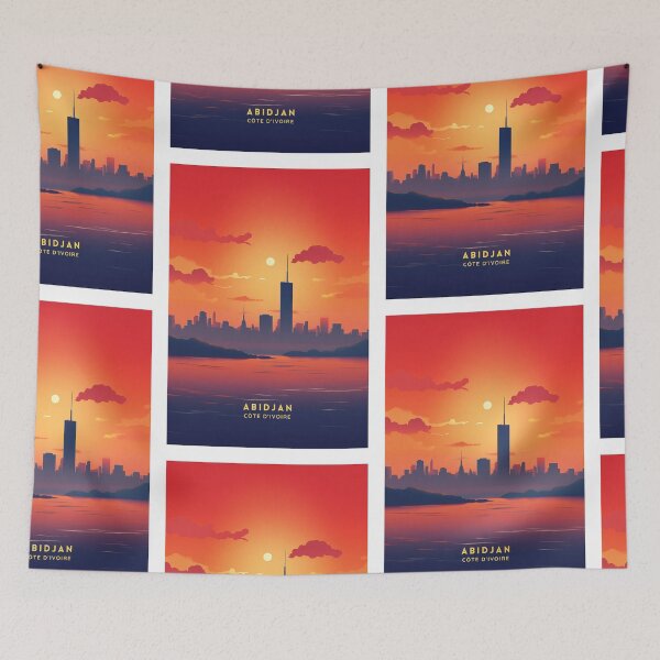 Item preview, Abidjan Allure: Côte d'Ivoire designed and sold by NeuralVibe.