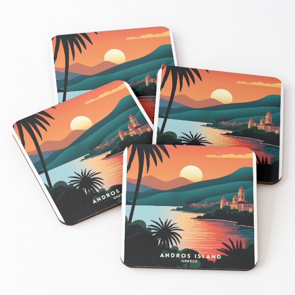 Item preview, Andros Island Escape: Greece designed and sold by NeuralVibe.