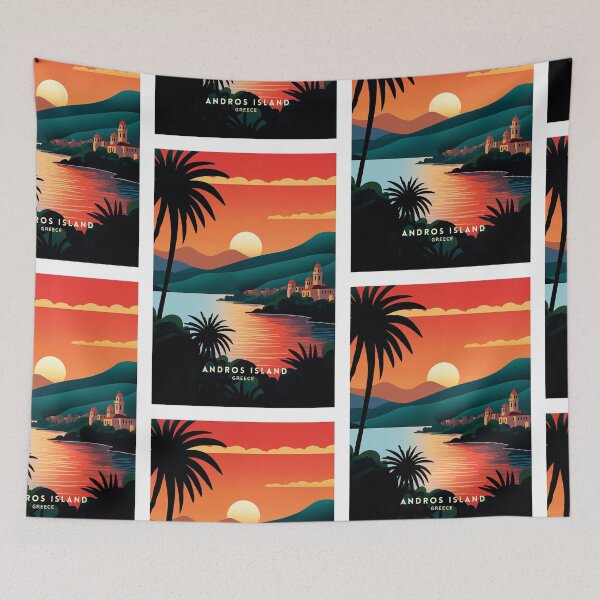 Item preview, Andros Island Escape: Greece designed and sold by NeuralVibe.