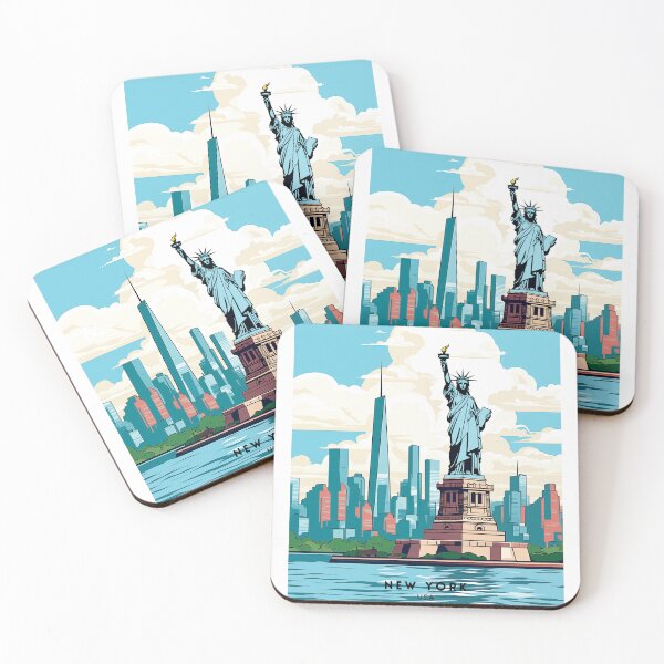 Item preview, New York Cityscape: USA designed and sold by NeuralVibe.