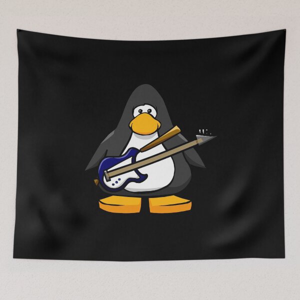 Item preview, Guitar Profile Club Penguin Meme  designed and sold by Farmland.