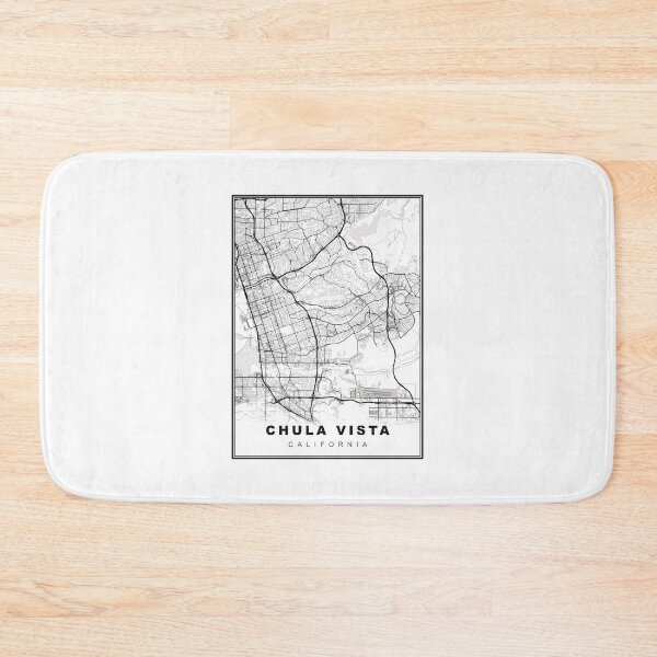 Item preview, Chula Vista Map designed and sold by Tamas Das.