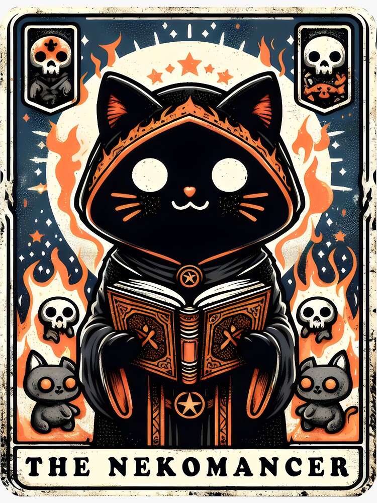 Magici Cat Neko Mancer Do Magic Funny T-Shirt
