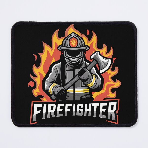 Item preview, Firefighter Logo Flames designed and sold by TaevasDesign.