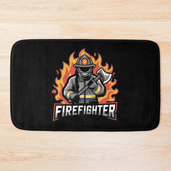 Item preview, Firefighter Logo Flames designed and sold by TaevasDesign.