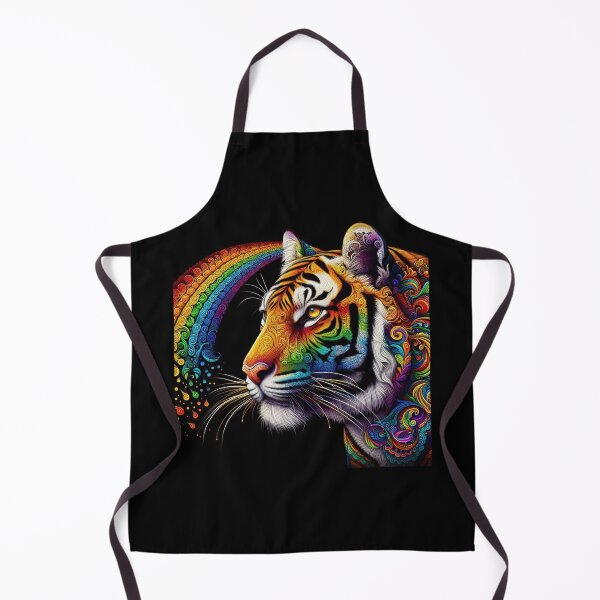 Item preview, Rainbow Tiger  designed and sold by Myra365Art.