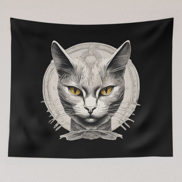 Item preview, symbolism cat art pt10 designed and sold by cloudzer0000.