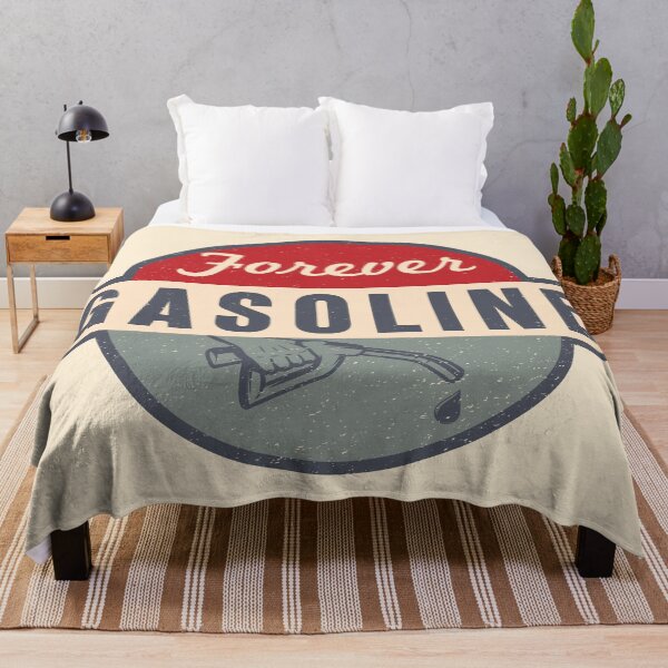 Item preview, Gasoline Forever Vintage Gas Sign designed and sold by pemperos.