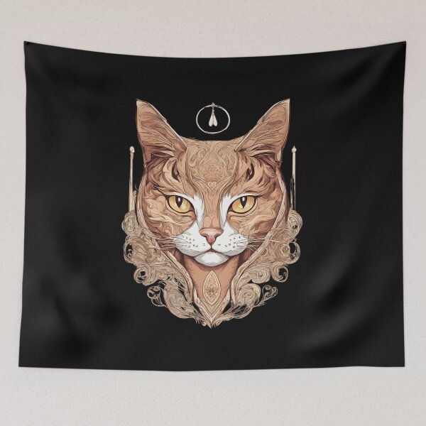 Item preview, symbolism cat art pt11 designed and sold by cloudzer0000.