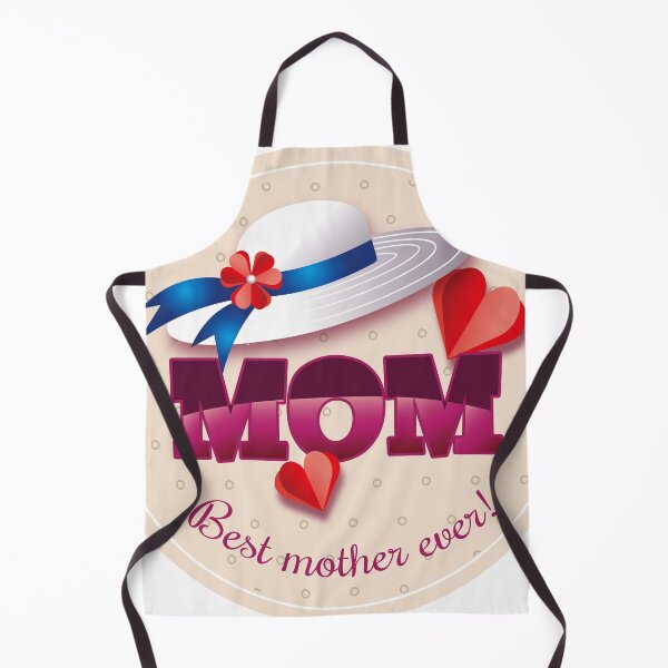 Item preview, Best MOM ever sticker, design illustration designed and sold by NatalkaP.