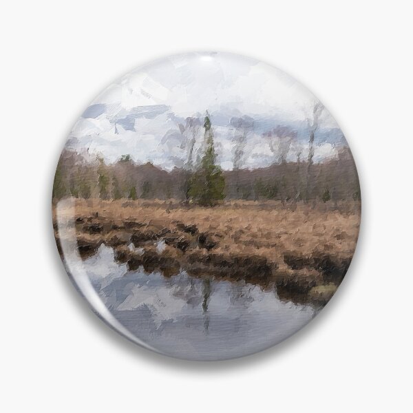Artikelvorschau, Ölgemälde „Desolate Swamp in a Forest in Ontario“ entworfen und verkauft von jrtwynam.