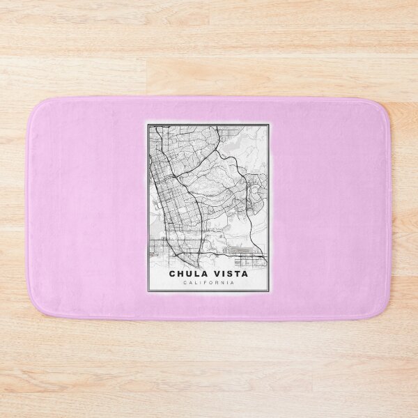 Item preview, Minimalist Chula Vista Map designed and sold by Tamas Das.