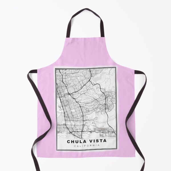 Item preview, Minimalist Chula Vista Map designed and sold by Tamas Das.