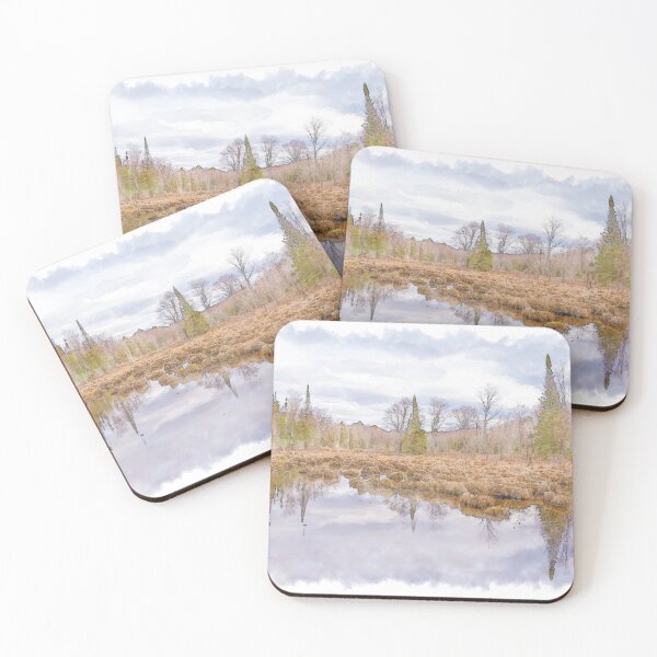 Item preview, Desolate Swamp in a Forest in Ontario Watercolour designed and sold by jrtwynam.