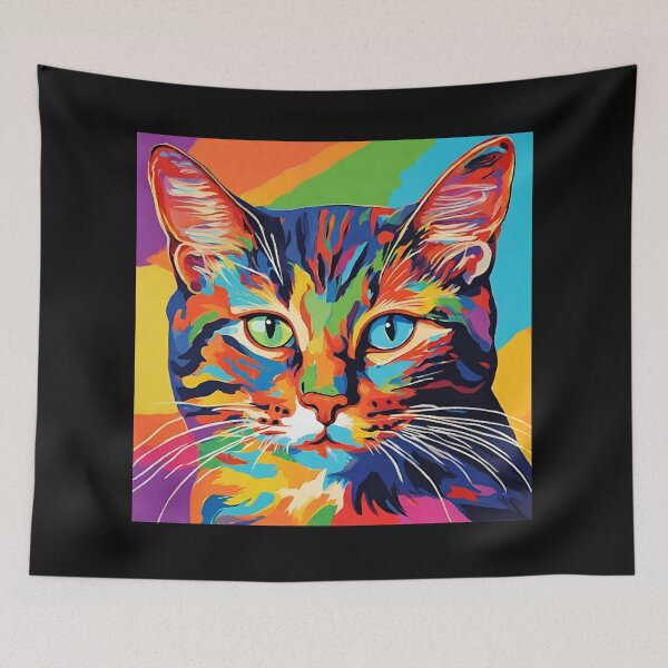 Item preview, fauvism style art cats 2024 designed and sold by cloudzer0000.