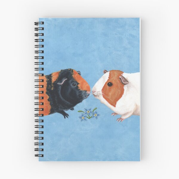 Item preview, Guinea Pigs and Forget-me-nots designed and sold by WolfySilver.