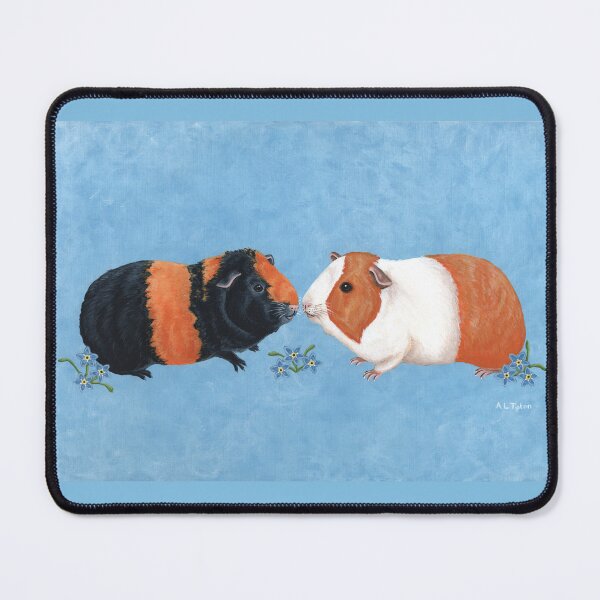 Item preview, Guinea Pigs and Forget-me-nots designed and sold by WolfySilver.