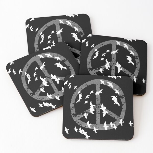 Item preview, Peace, white doves designed and sold by GartenIdeen.