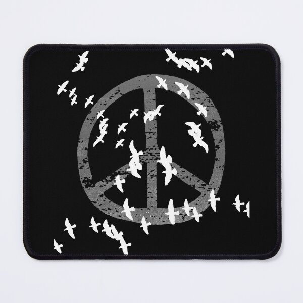 Item preview, Peace, white doves designed and sold by GartenIdeen.