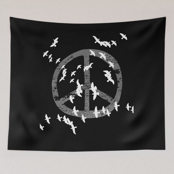 Item preview, Peace, white doves designed and sold by GartenIdeen.