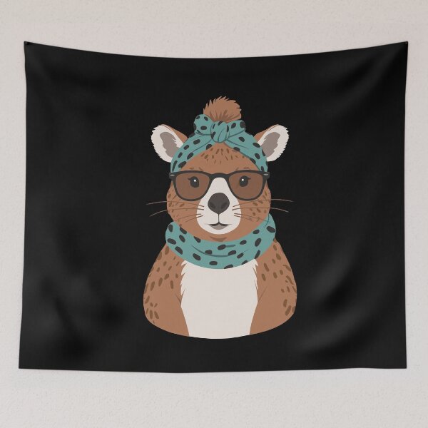 Item preview, Funny Capymama capybara mother designed and sold by LuminOrb.