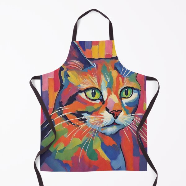 Item preview, fauvism style art cats 2024 pt2 designed and sold by cloudzer0000.