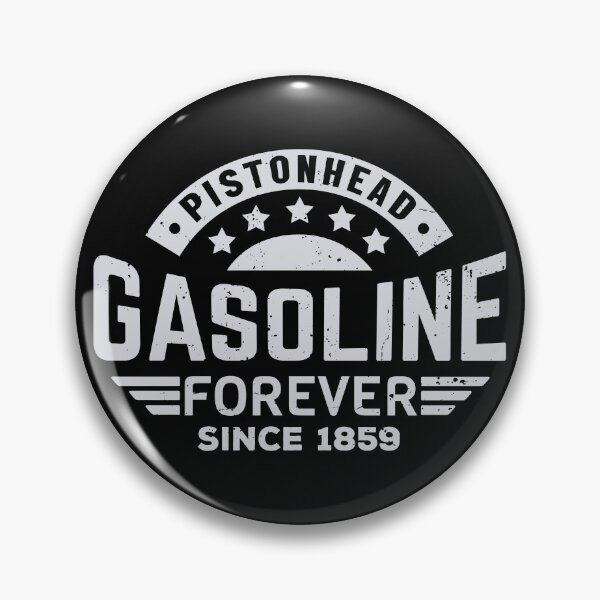 Item preview, Gasoline Forever Pistonhead Vintage - Funny Gas Quote designed and sold by pemperos.
