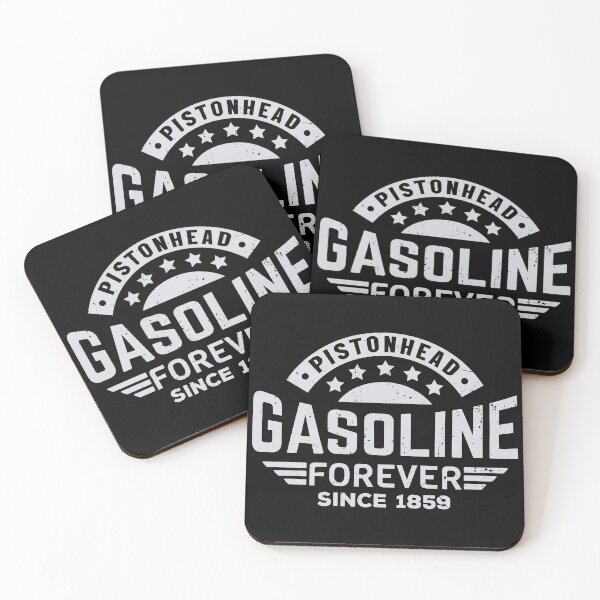 Item preview, Gasoline Forever Pistonhead Vintage - Funny Gas Quote designed and sold by pemperos.