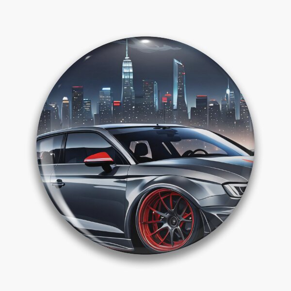 Item preview, Audi S3 on the highway with the city of Sillhouete in the background designed and sold by Salimgor Hangaround Music.