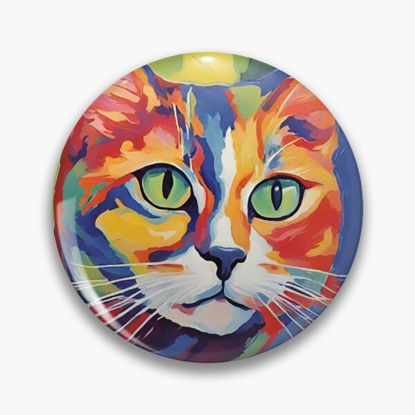 Item preview, fauvism style art cats 2024 pt3 designed and sold by cloudzer0000.