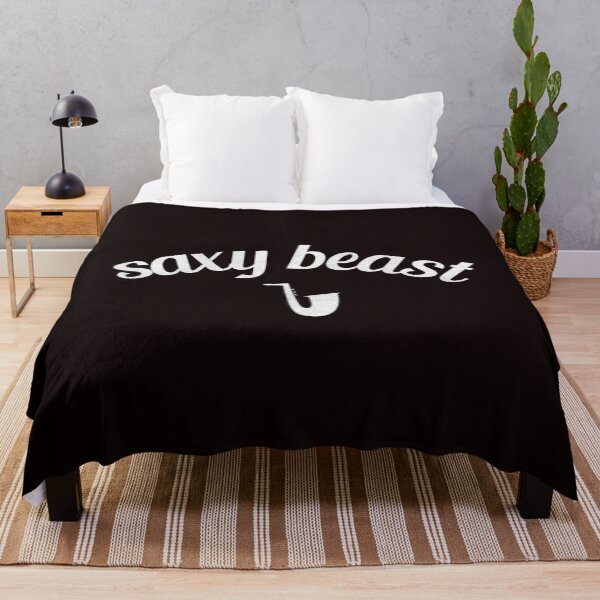 Item preview, Funny Saxy Beast Saxophone Player Graphic designed and sold by CandaceEichmann.