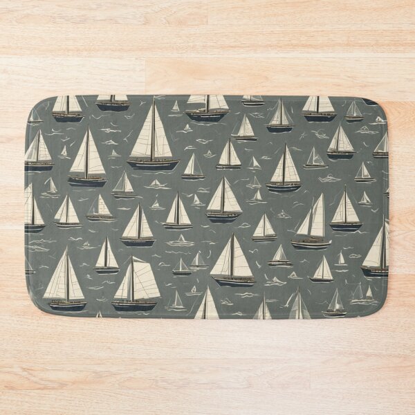 Item preview,  "Sailing Serenity" Sailboat Pattern designed and sold by Generic RedHead Designs.