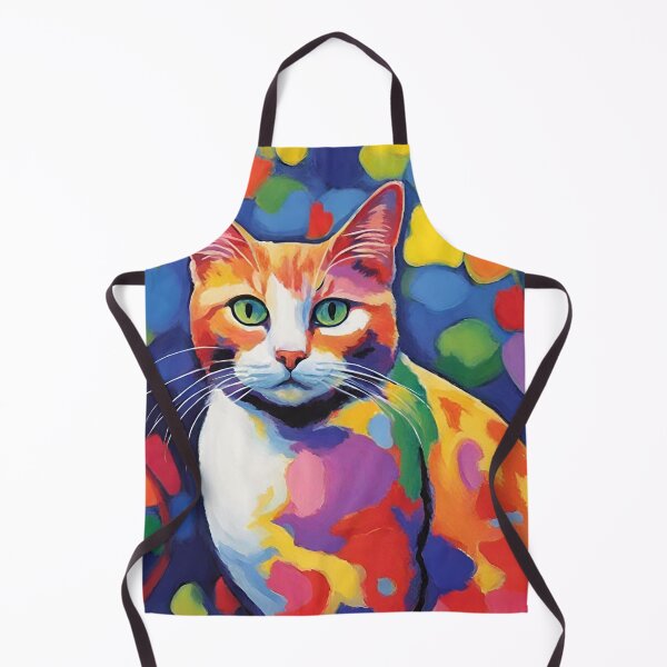 Item preview, fauvism style art cats 2024 pt4 designed and sold by cloudzer0000.