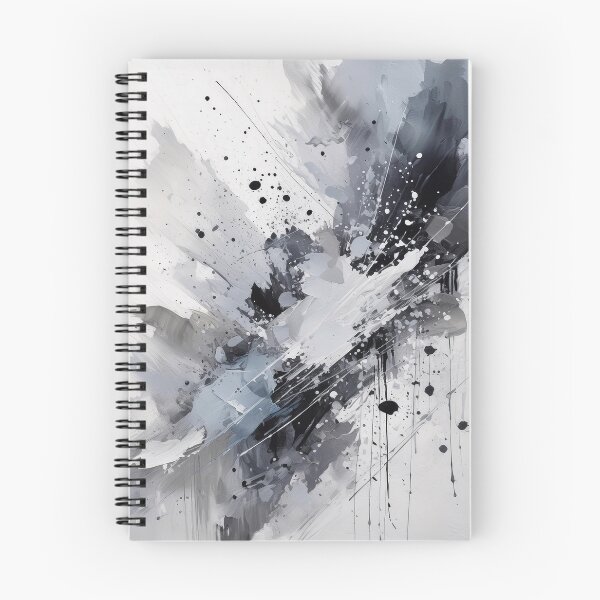 Item preview, Abstract painting with strokes of paint and putty designed and sold by evk-art.