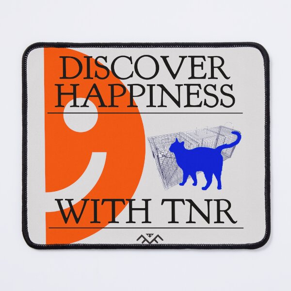 Item preview, Discover Happiness with TNR Feral Cat designed and sold by 1Felinophile.