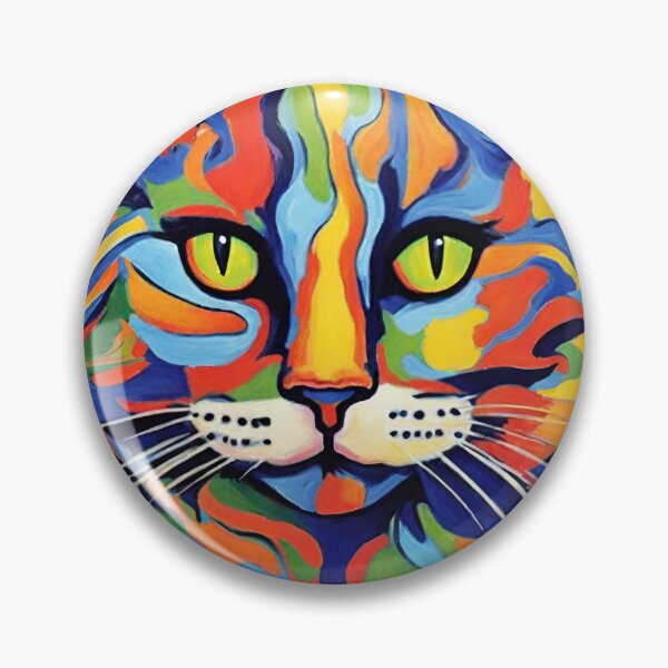Item preview, fauvism style art cats 2024 pt5 designed and sold by cloudzer0000.