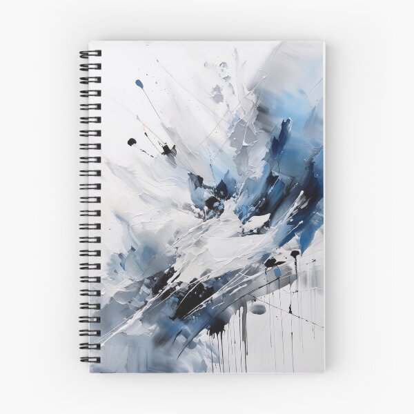 Item preview, Abstract painting with strokes of paint and putty designed and sold by evk-art.