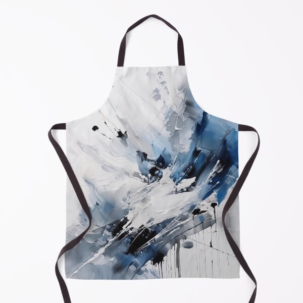 Item preview, Abstract painting with strokes of paint and putty designed and sold by evk-art.