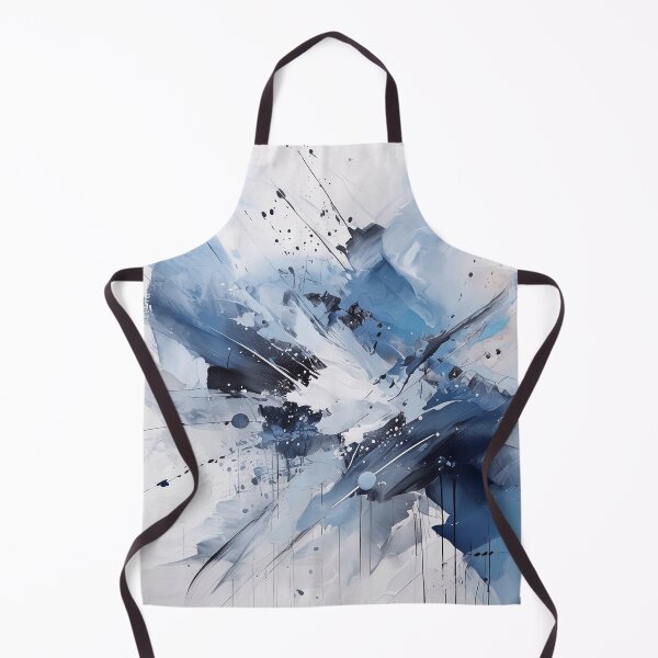 Item preview, Abstract painting with strokes of paint and putty designed and sold by evk-art.