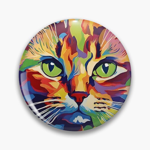Item preview, fauvism style art cats 2024 pt6 designed and sold by cloudzer0000.