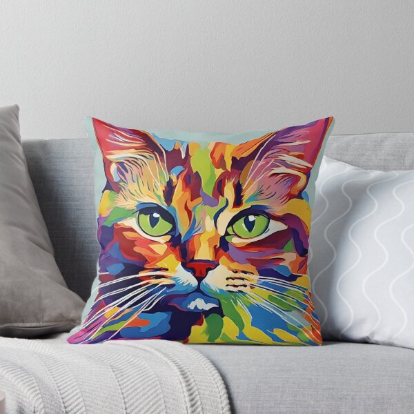 Item preview, fauvism style art cats 2024 pt6 designed and sold by cloudzer0000.